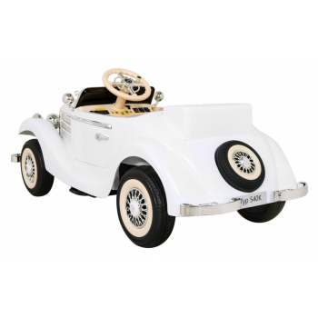 Mercedes Benz Retro 540A dla dzieci Biały + Tryb 